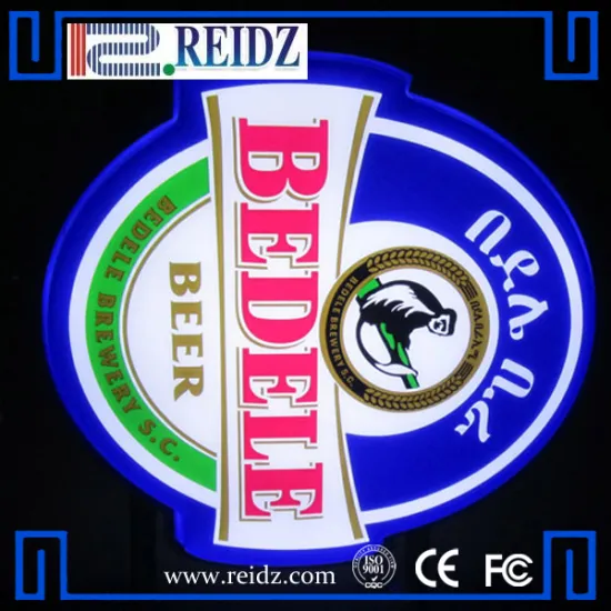 DIY led board rental reversed font