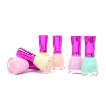 Colorful scintillio Speckled Neon Nail Polish Manicure