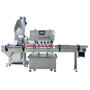 High Speed Capping Machine for Round Square Oblate Bottles with Automatic Frequency Conversion
