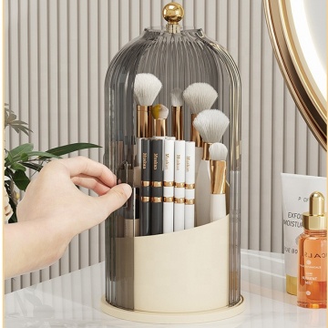 360 Degree Rotating Cosmetic Storage Box - Large Capacity Makeup Organizer for Wholesale