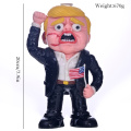 Amasado hecho a mano 3d lindo trump bong, elección presidencial de los Estados Unidos, narices de vidrio de borosilicato, tubería de agua de vidrio, manualidades hechas a mano