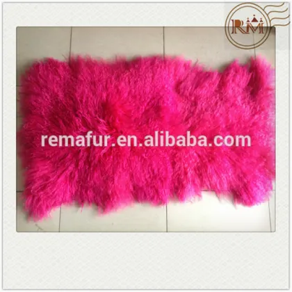 2014 New Home furnishing Real Tibet Sheepskin Plate for pillow