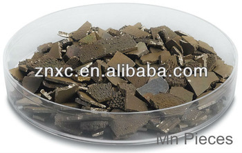 Mn pieces for coating 99.99% Manganese pieces for Evaporation 99.99%