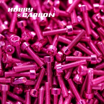 Hex socket head anodized aluminum allen cap screw