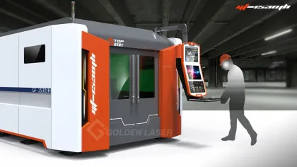 IPG / nLIGHT Fiber Laser Cutting Machine Metal Sheet