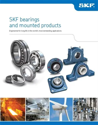 SKF FAG Cylindrical Roller Bearings Catalog - Sizes 75X130X25mm