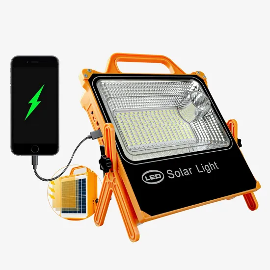 Portable Solar Flood Light - Waterproof Camping Lamp (2 in 1, 100W/200W)