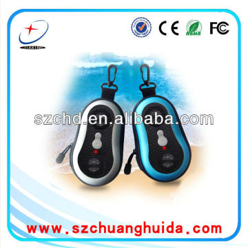 2013 New design lageniform appearance mini speakers bag with volume