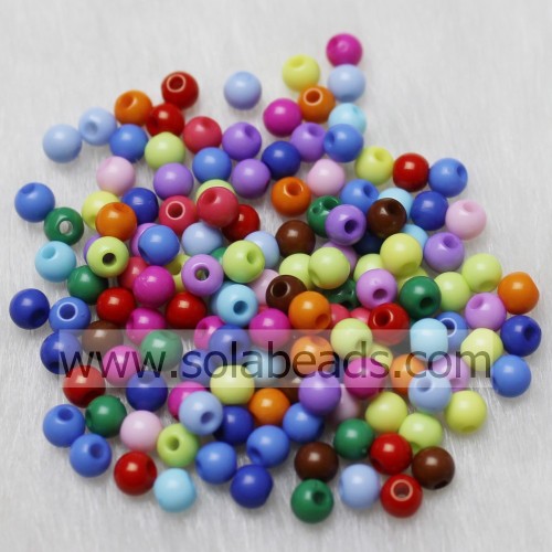 Günstigste 4mm Haare Round Ball Imitation Swarovski Perlen