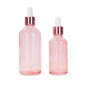 Rose Gold Tropper Glasflasche Pink Tropfenflaschen