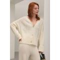 Women's casual cashmere cardigan