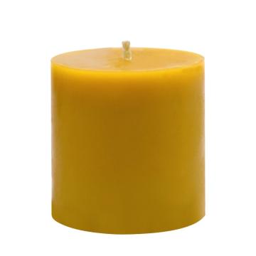 100% Pure Large Pillar Beeswax Candle