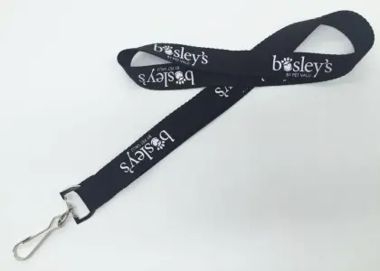 School Id Lanyards With Swivel Bulldog Clips