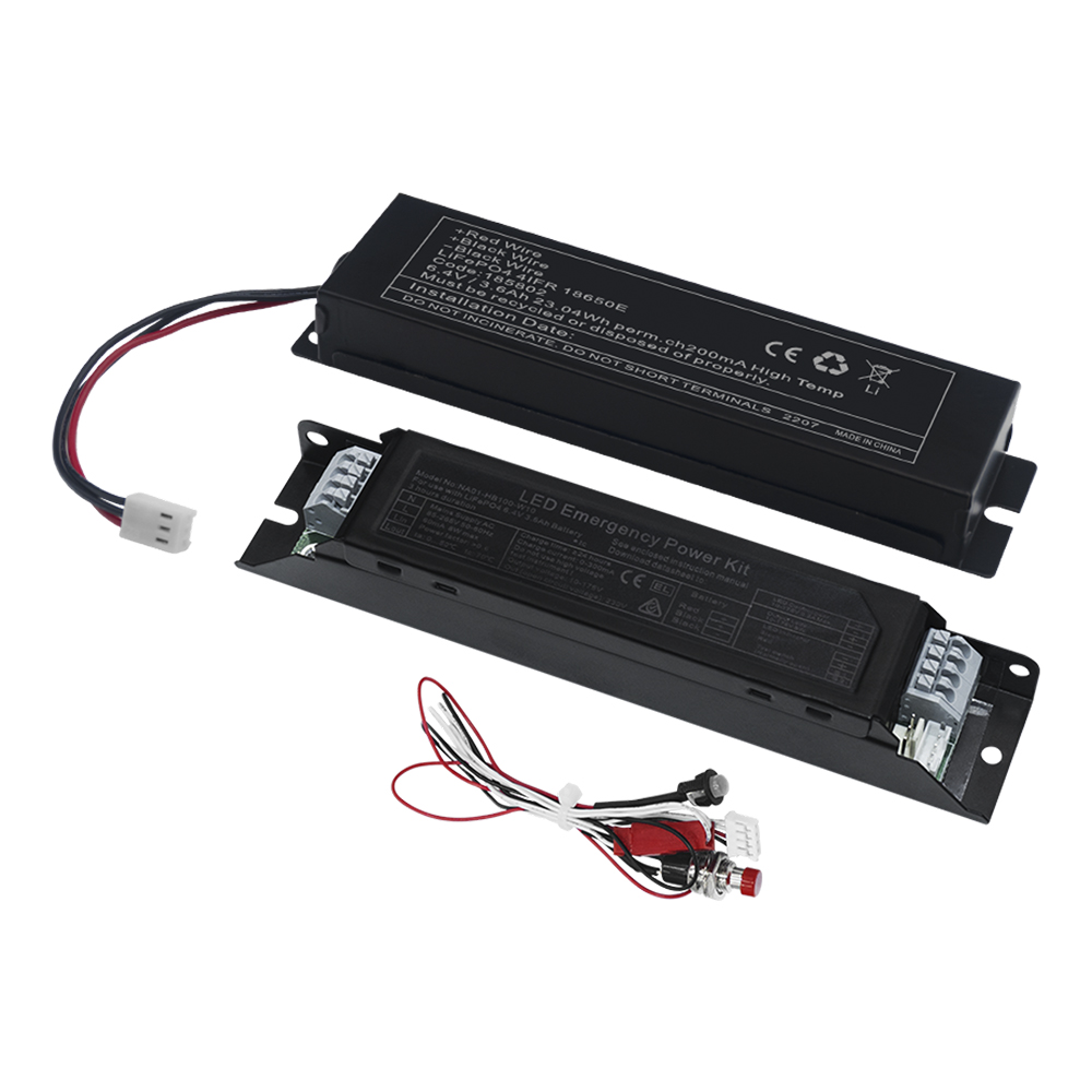 LED emergeny driver battery pack