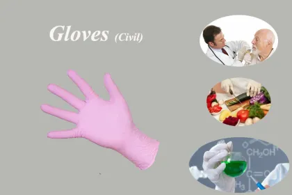 Disposable gloves No powder civil safety gloves