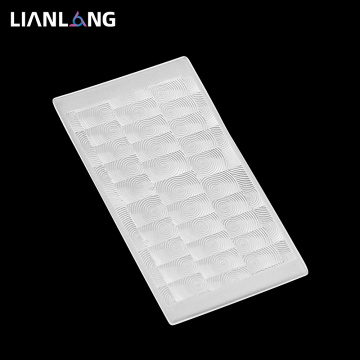 Square Plastic Human Infrared Sensing Fresnel Pir Lens Hu