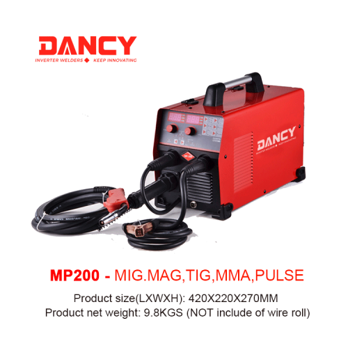 200Amp MIG welding machine with pulse function