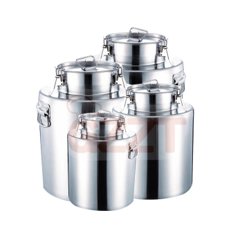 Factory Price 20L-60L Small Milk Cans in 304 Stainless Steel for Transport