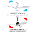 48 inch modern silent plastic ceiling fan lights