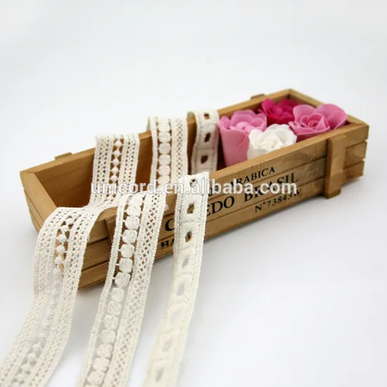 polyester chemical lace for clothing, guipure lace trim