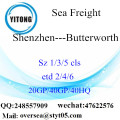 Shenzhen Port Seefracht Versand nach Butterworth