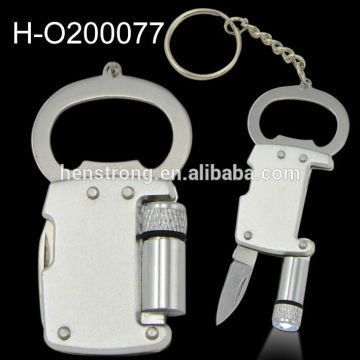 Great Variety Pocket Mini Multi Tool Keychain with Led Light
