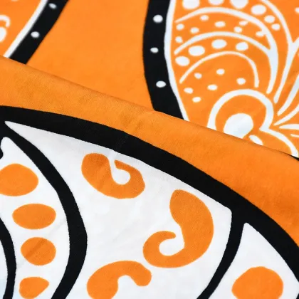 washed velvet polyester fabric printed