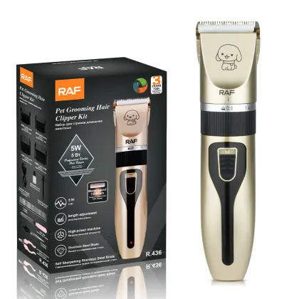 Electric Pet Hair Clippers for Premium Grooming: RAF Clippers, Dog Shavers & Cat Grooming Sets