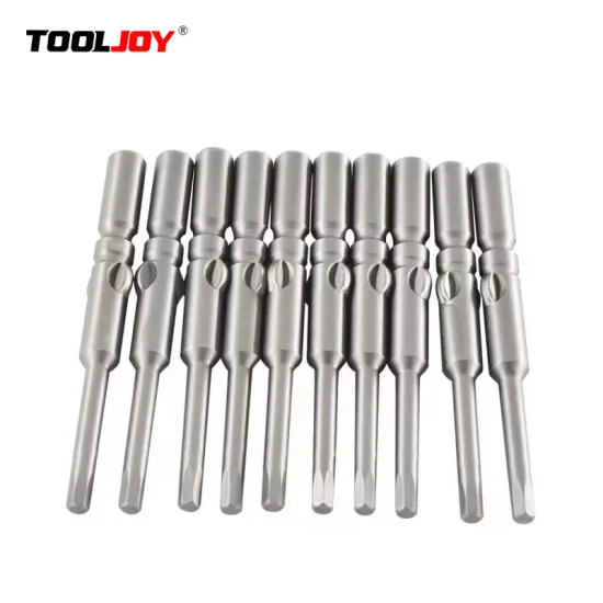 Factory Direct 801 Allen Screwdriver Bits in Industrial Grade S2 Steel for Electric Screwdrivers