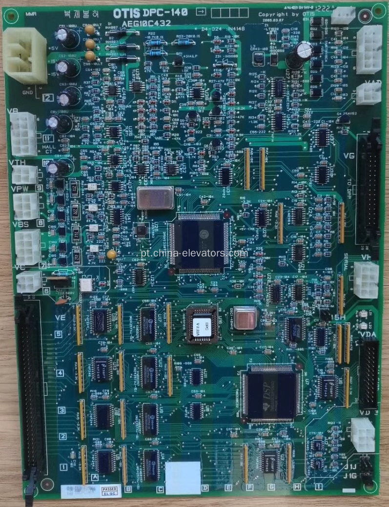 DPC-140 PCB Assy AEG10C432 para elevadores LG Sigma