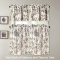 Rustic Style Ultra Soft Microfiber Υλικό Παράθυρο Valance