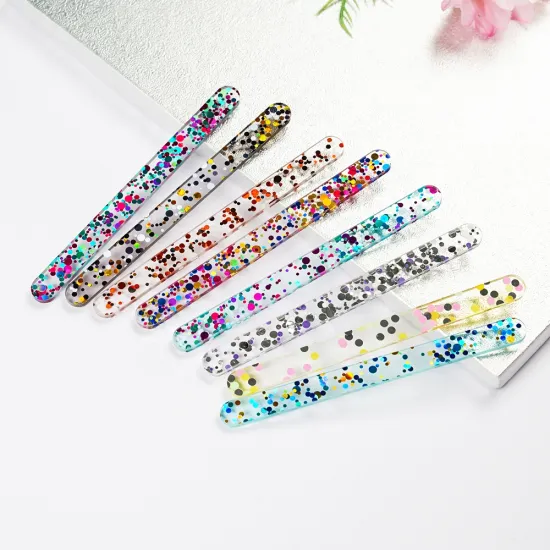 Food Grade Ice Cream Stick Cutting Machine: Multicolored Acrylic Ice Pop Stick Production Line