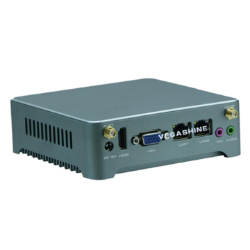 Haswell-U I5-4200u Dual LAN Fanless Nano PC Mini Box Computer with COM