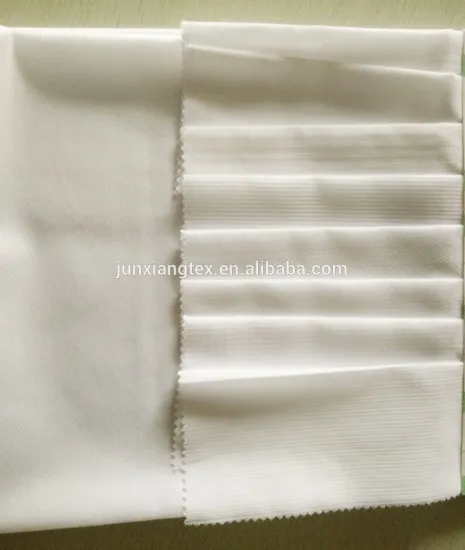 t/c 65/35 jacquard bleached fabric 45s 133x72 shirt fabric