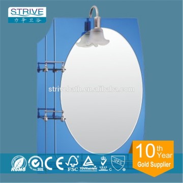shelf adhesive bathroom mirror
