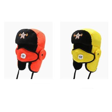 Children outdoor lei feng hat warm ski hat