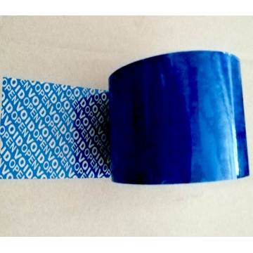 blue total transfer OPEN VOID tape