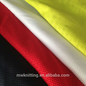 Coolmax 100 polyester mesh fabric for sportswear moisture wicking