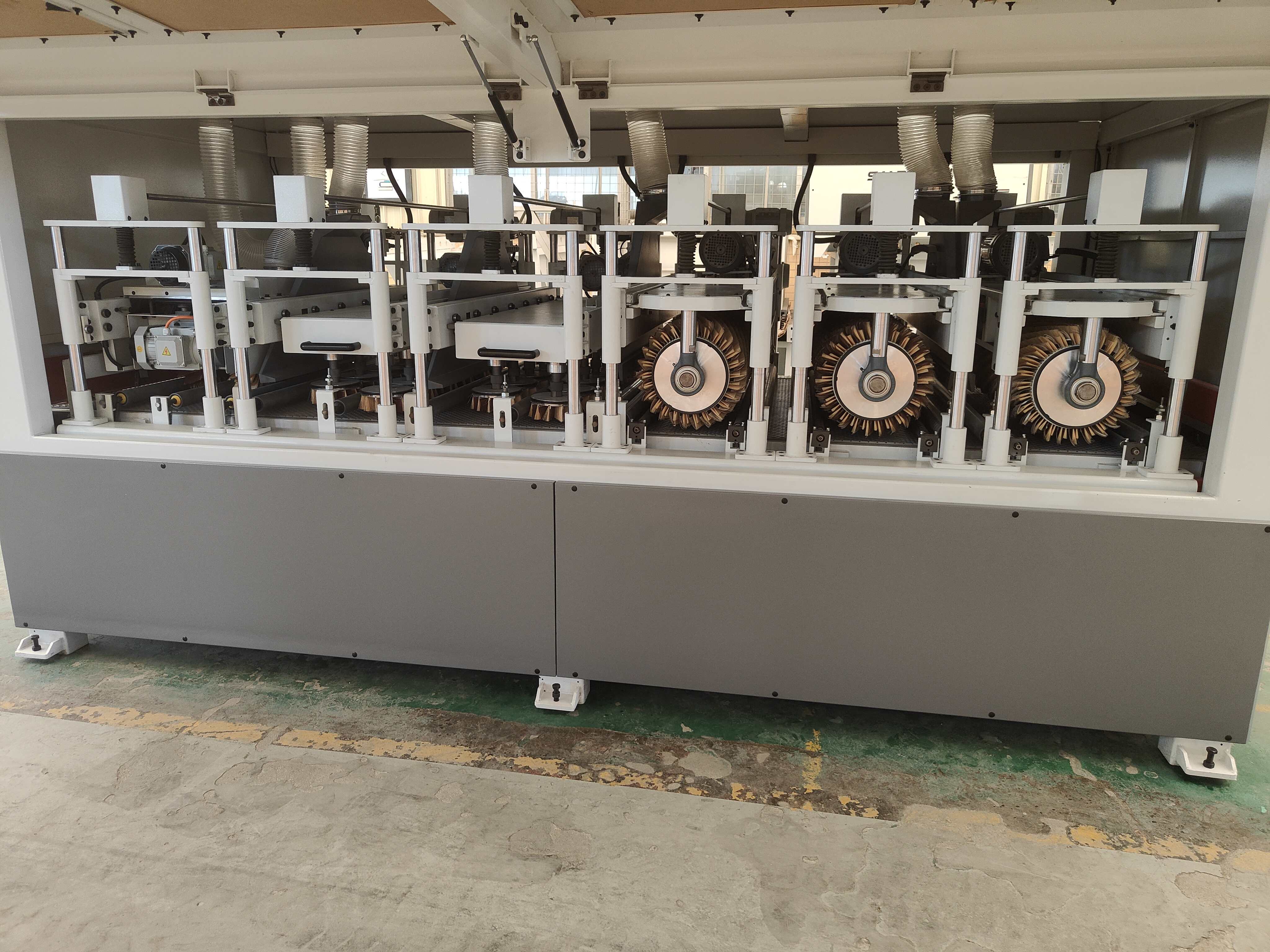 Wood furniture door window and cabinet sanding machine