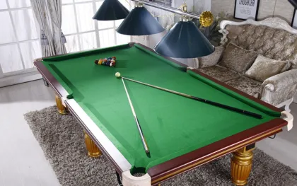 Hot Sale pool table games standard black 8 American pool table