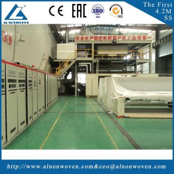 Best automatic AL-3200 SS 3200mm nonwoven machine with great price