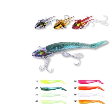 2023 Willfishing Sea Bass Lead Head Soft Jig Lures - 14g 19g 28g 34g Fishing Jig Hooks