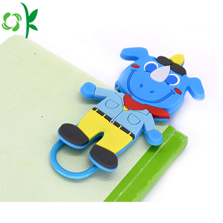 Customize Animal Shape Silicone Bookmark