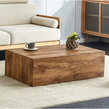 Elegant Square Coffee Table in Modern Nordic Style
