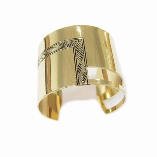 2014 New Gold Plated Iron Metal Fashion Cuff Bracelt