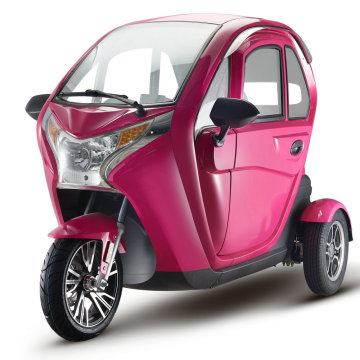 2022 New design electric Passenger Tricycle Enclosed Type electric trike