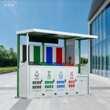 Smart Outdoor Waste Container for Residential Areas