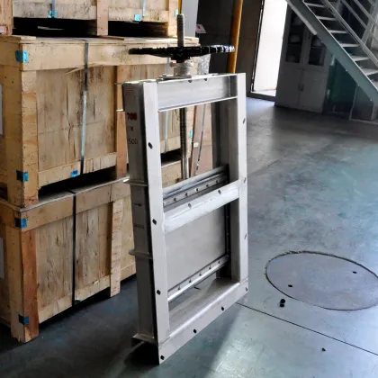 Manual Water Gate, Penstock Channel, Sluice Gate with Pneumatic Power for Gas and Oil Industry Applications