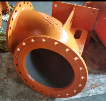 DI Repair Clamp Flanged Duckfoot Bend