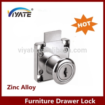 Nickel Desk Cabinet Drawer Locks